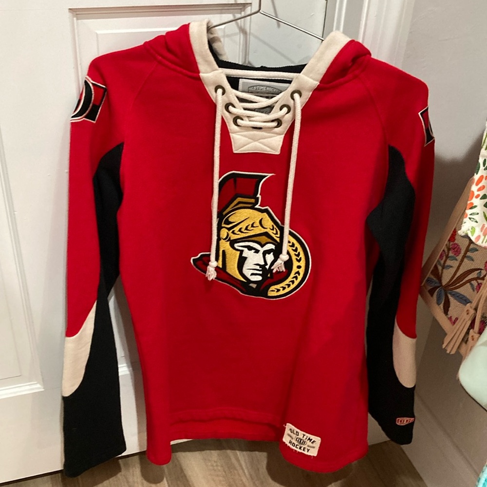 Old Time Hockey Women’s Sweatshirt Ottawa Senators